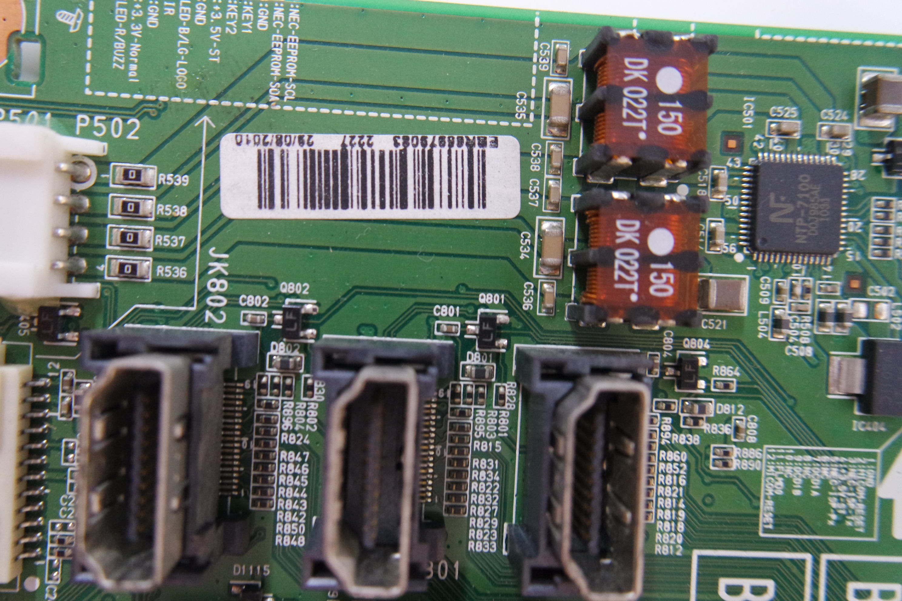 MAIN основная плата EAX61766102 (0) LG 32LE5300 фото 3