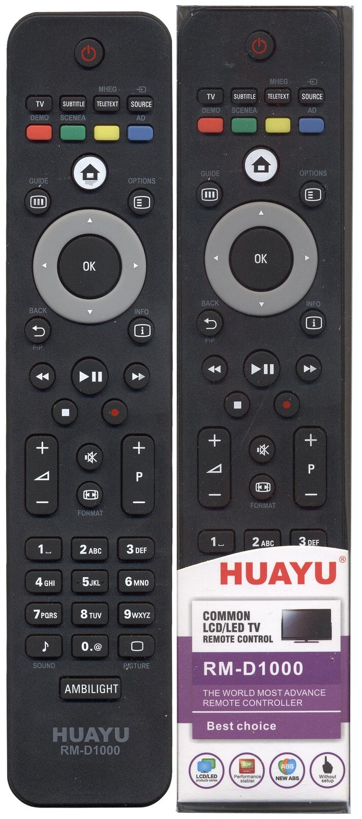Универсальный пульт для телевизора Philips RM-D1000 фото 1