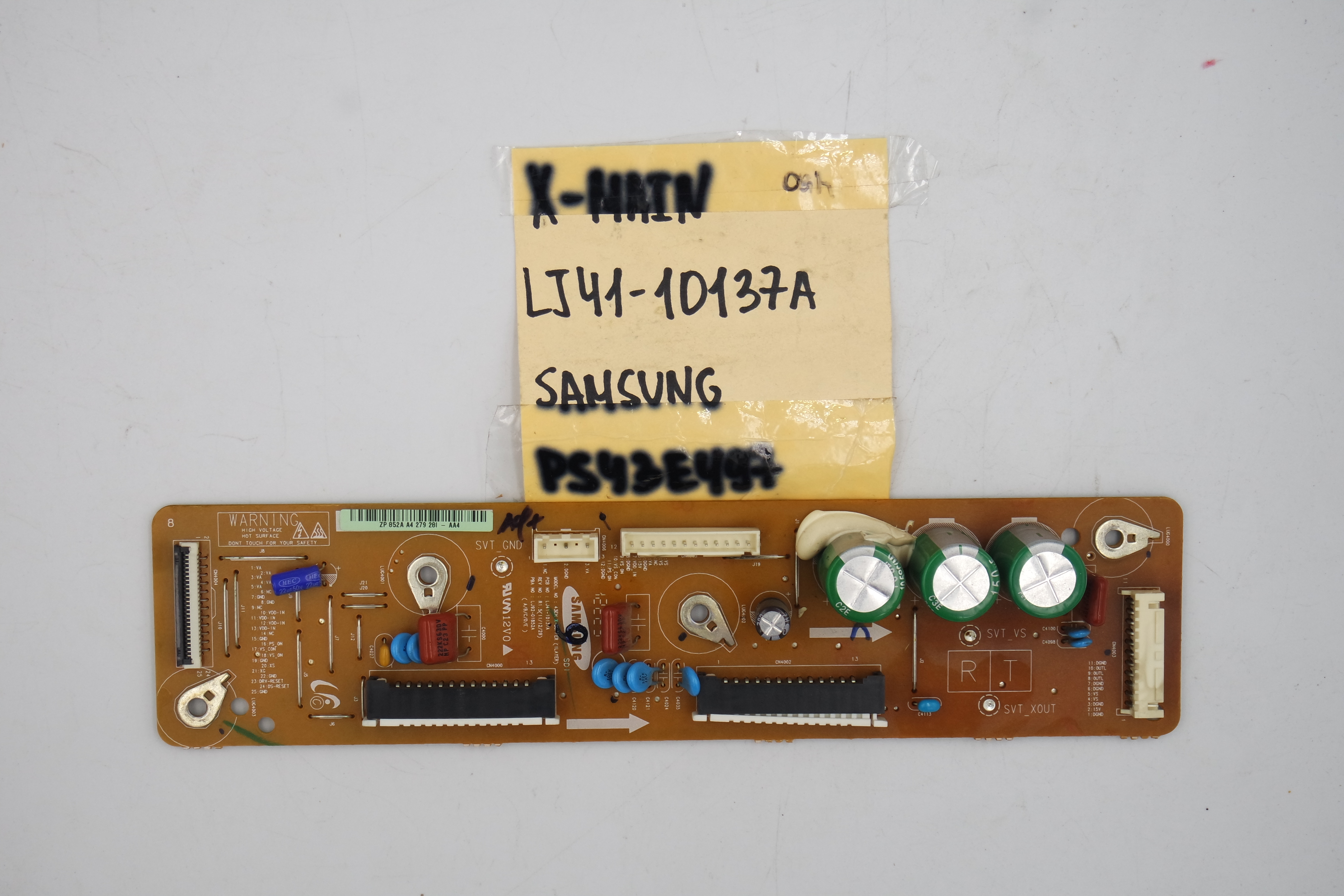 X-main плата LJ41-10137A Samsung PS43E497 фото 1