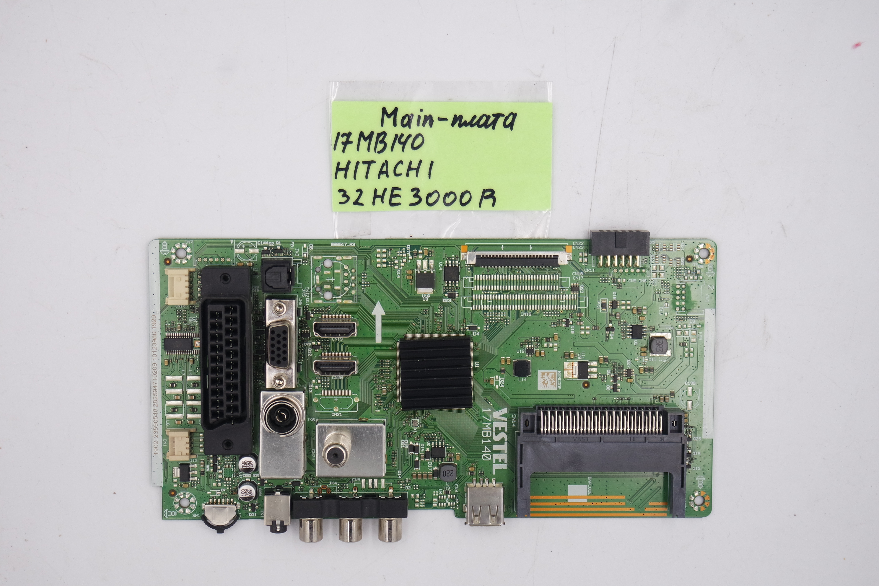 MAIN плата 17MB140 Hitachi 32HE3000R фото 1