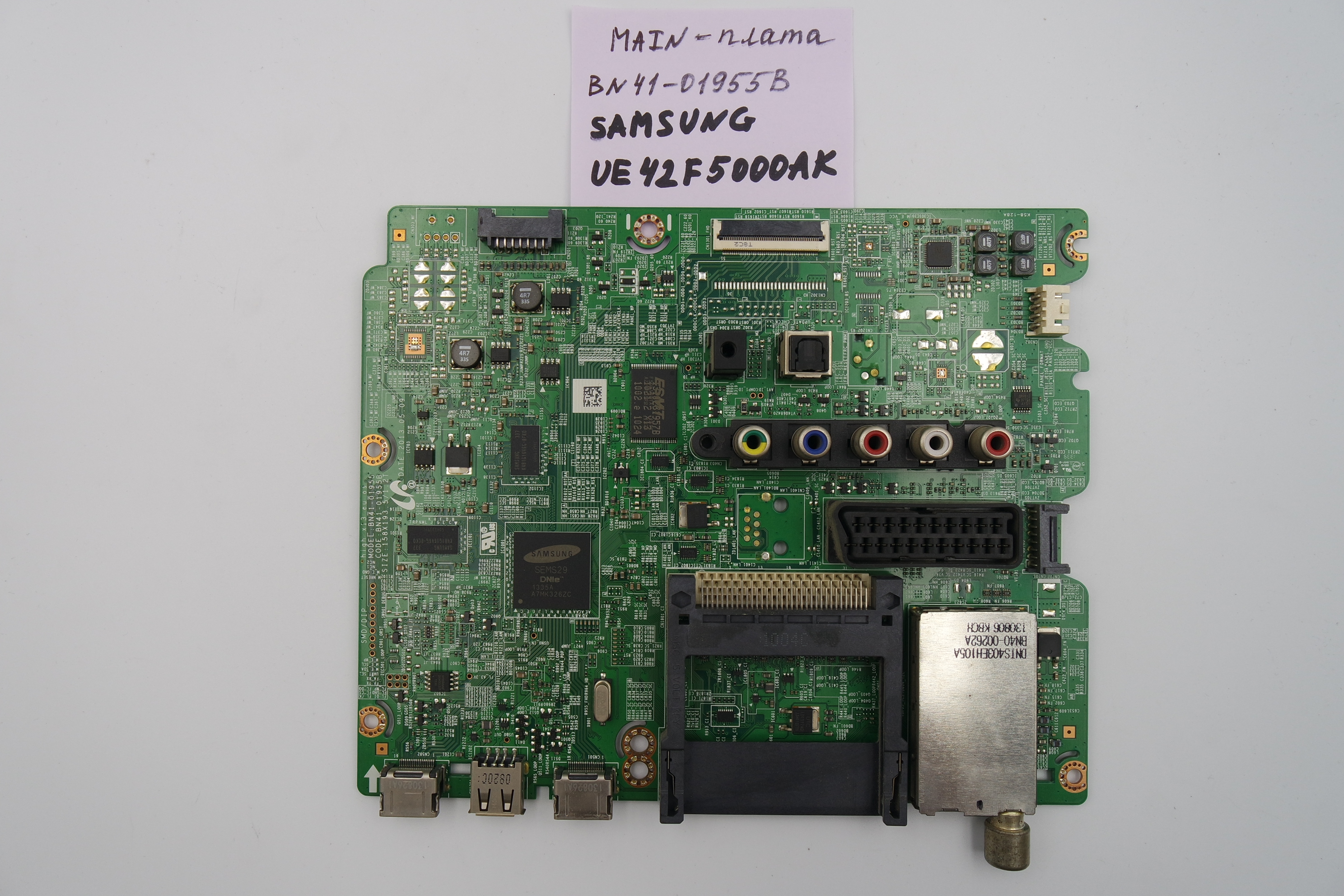 Майн плата BN41-01955 для телевизора Samsung UE42F5000AK фото 2