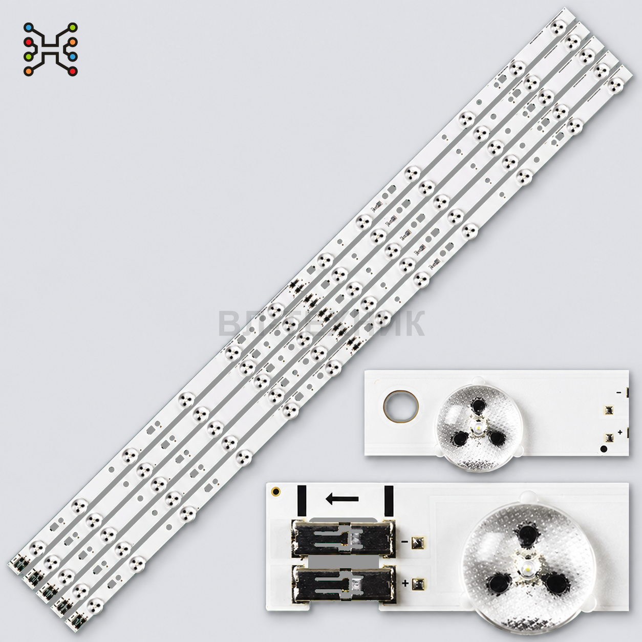 LED подсветка Samsung UE40EH5000 / UE40EH5007K / UE40EH5307K / UE40EH6037K / UN40EH5000FXZA / UN40EH фото 1