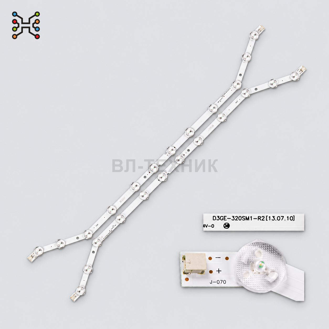 LED подсветка Samsung UE32H5303 / UE32H5373 / UE32EH5000 / UE32EH5300 / UN32H5203 / HG32EA590, D3GE- фото 1