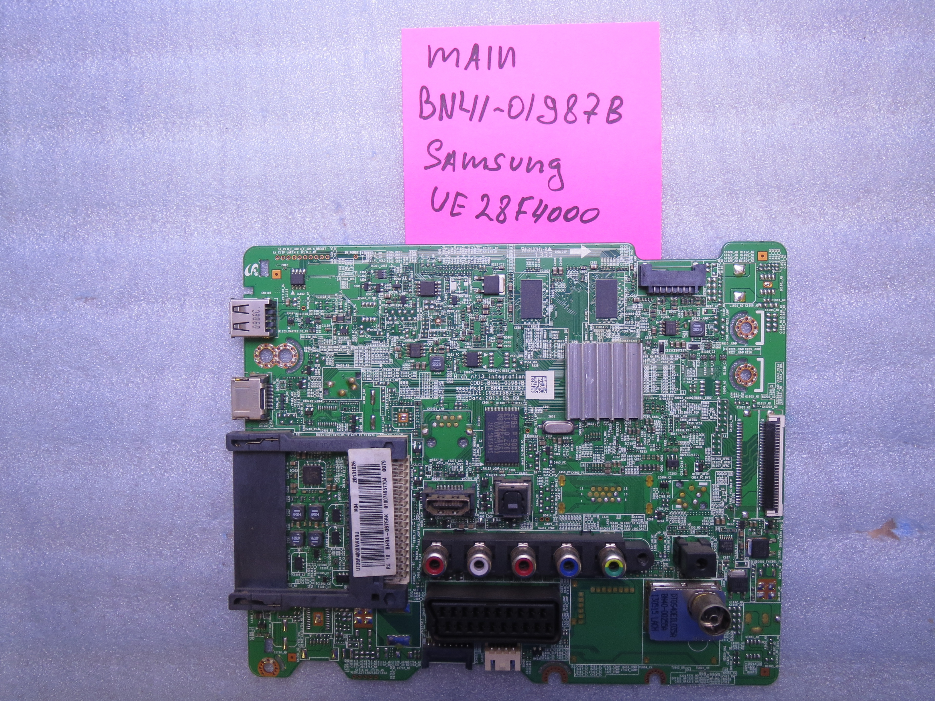 Майн плата  BN41-01987B для телевизора Samsung UE28F4000 фото 1