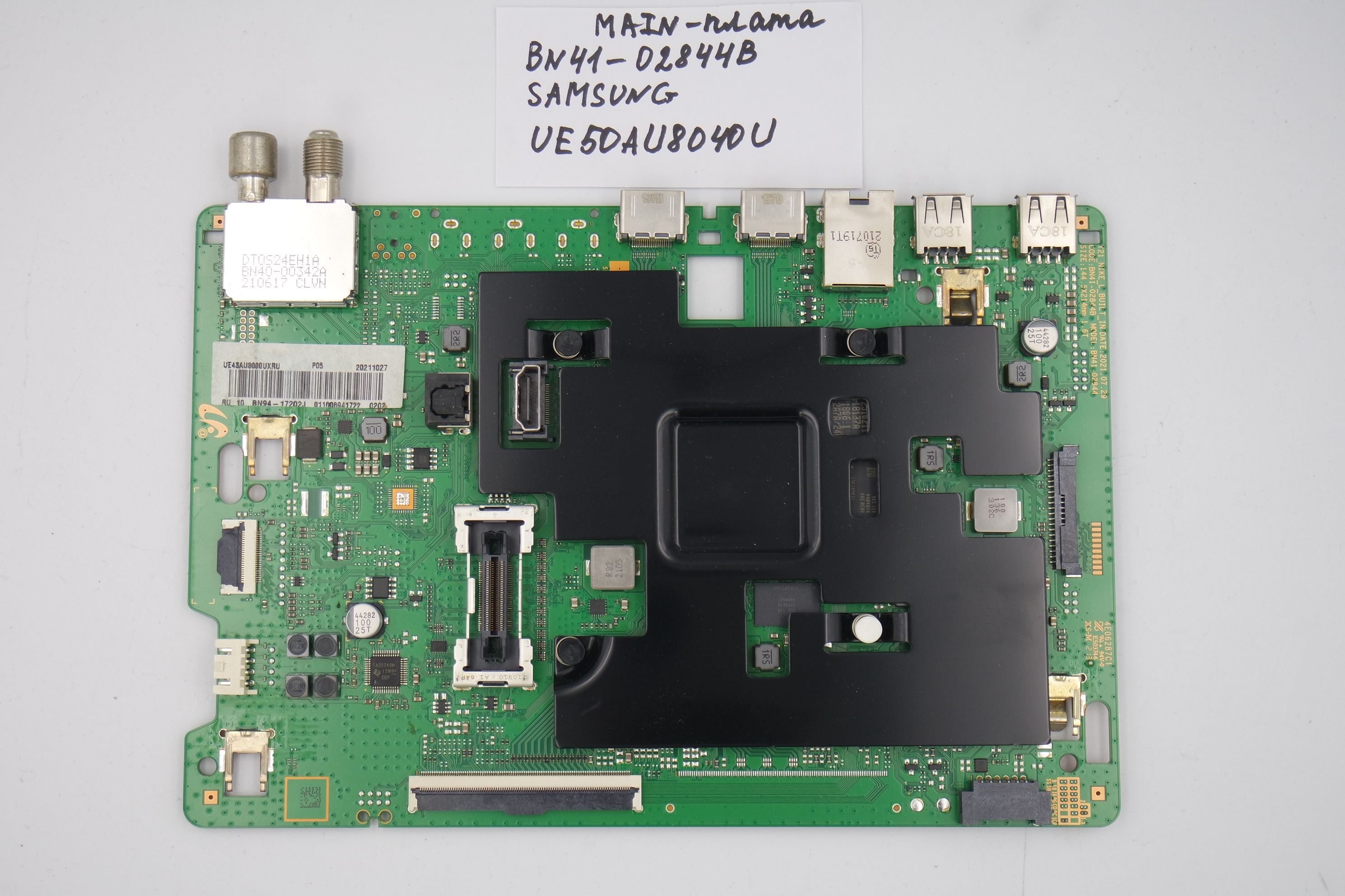 Основная плата (MAIN) BN41-02844B Samsung UE50AU8040U фото 1