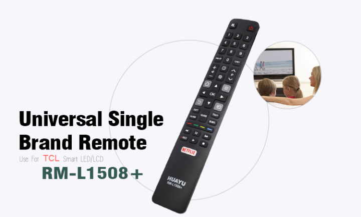 Пульт TCL Huayu RM-L1508+ RC802N 43P615 55C715 Smart TV фото 1