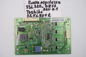 Плата подсветки SSL320_0E1A REV:0.1 Toshiba 32KL934R фото 2