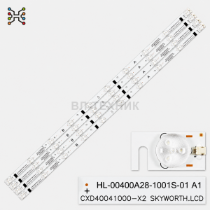 LED подсветка ZDCX40D10-ZC14F-02 , 303CX400033 фото 2