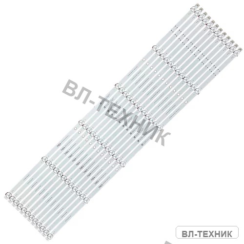LED подсветка BBK 50LEX-5039/FT2C 50LEX-5027/FT2C Haier LE50A7100L LE50U51A JVC LT-50M645 LT-50M650