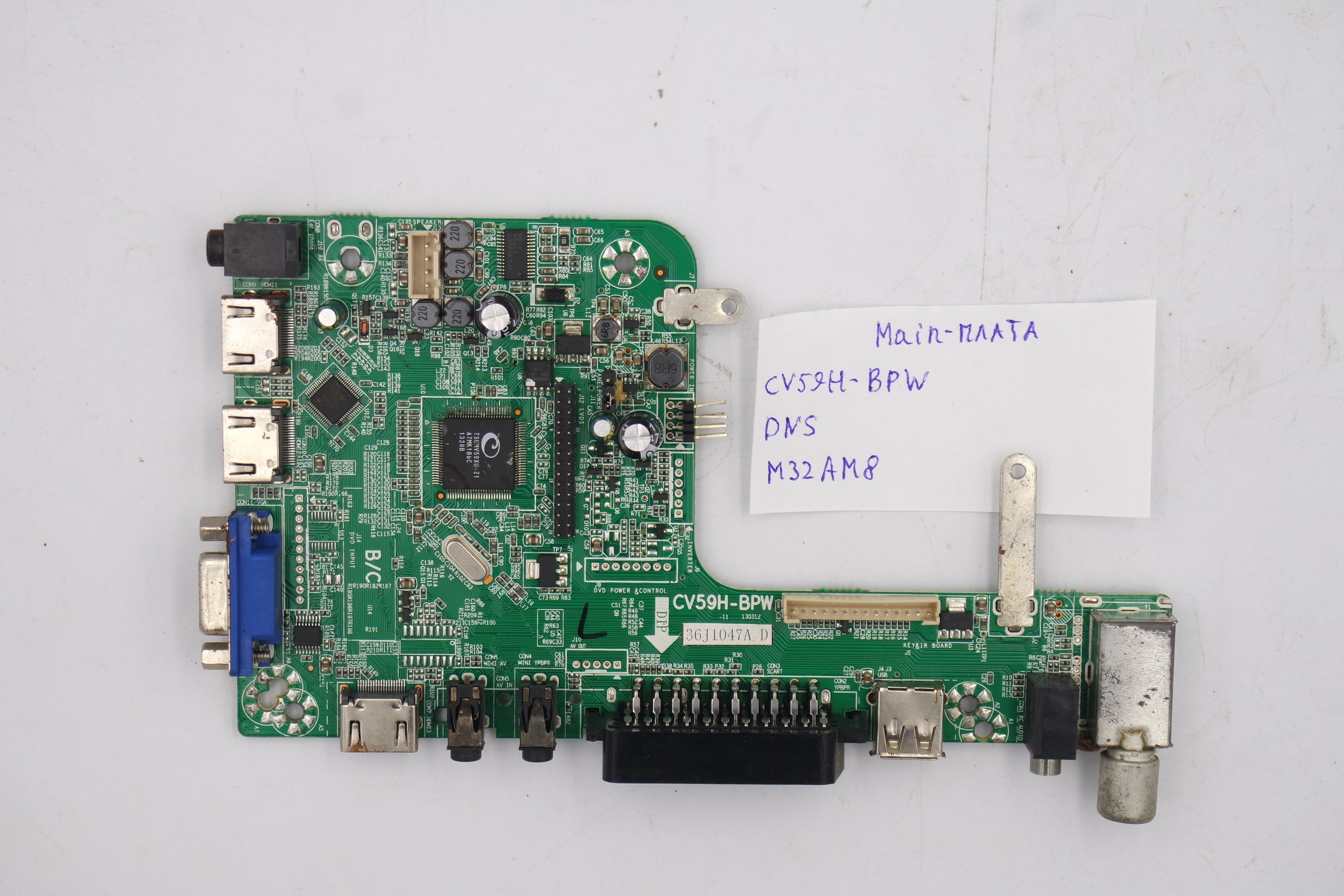 MAIN плата CV59H-BPW DNS M32AM8 фото 1