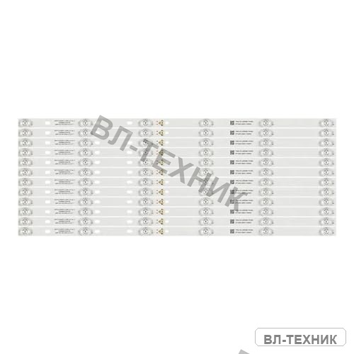 LED подсветка TCL 55C715/55C715X1/55C716/55C717/55C78/55AC712/55C811/55C815/55C815K/55P10, 55D6B6CZ5