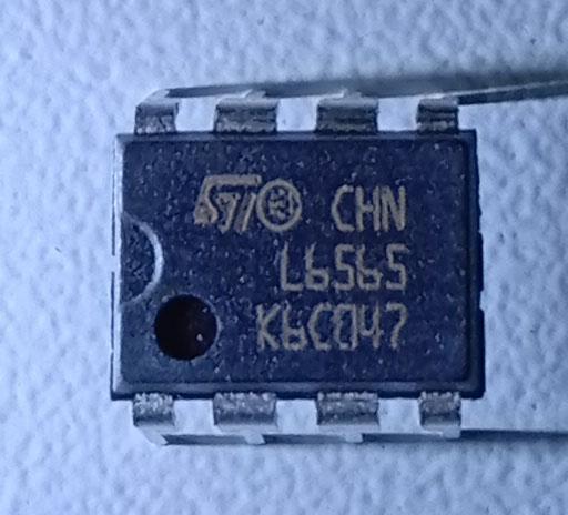 Микросхема L6565 ШИМ dip8