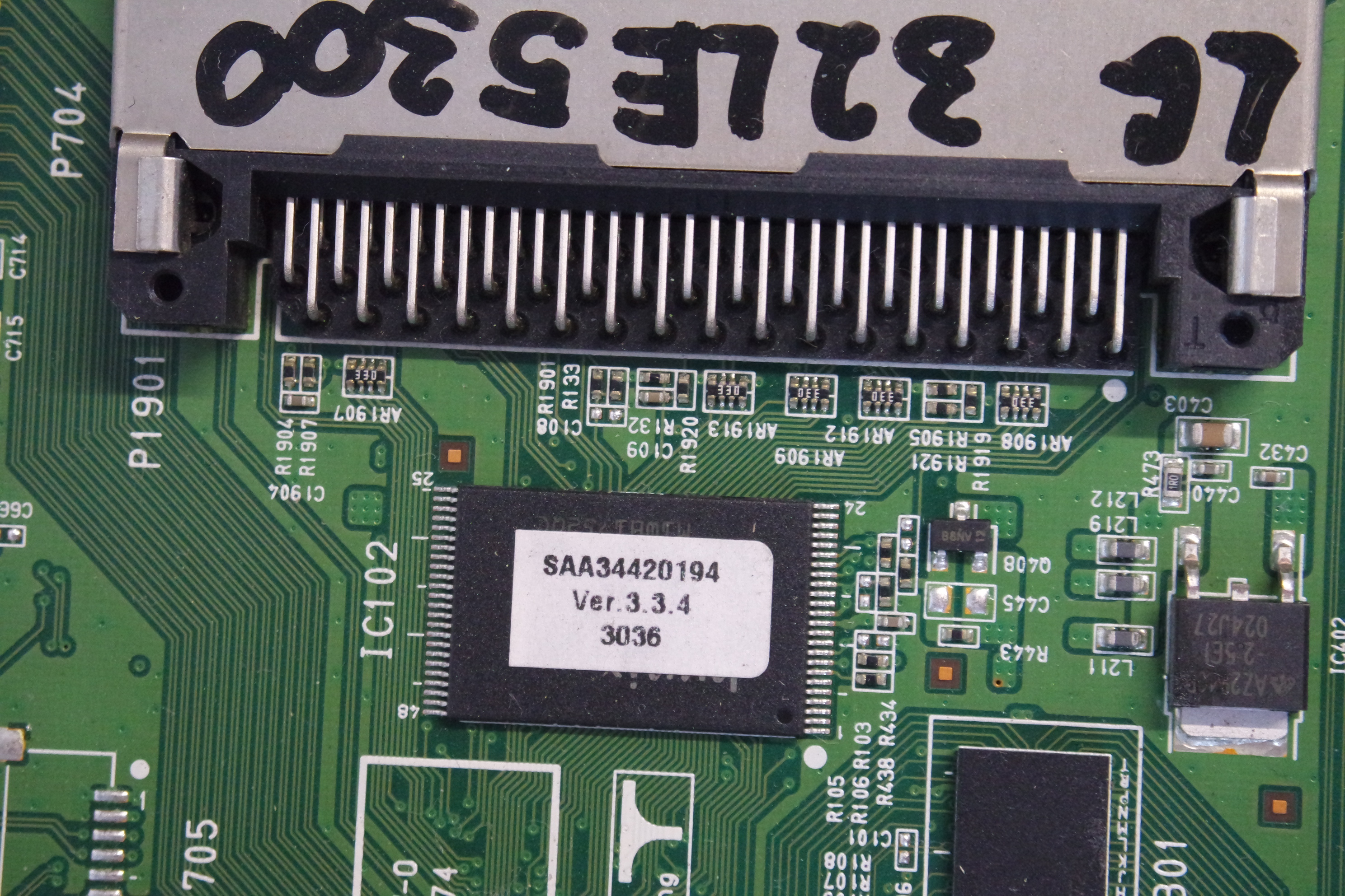 MAIN основная плата EAX61766102 (0) LG 32LE5300 фото 6