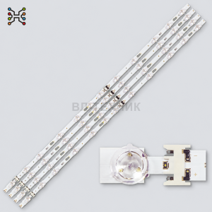 LED подсветка Samsung UE43KU6000 / UE43KU6072 / UE43KU7000 / UE43MU6100 / UE43MU6170 / UE43MU7000, U фото 2