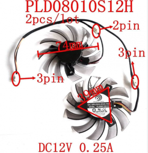 Вентиляторы для видеокарты T128010SM PLD08010S12H