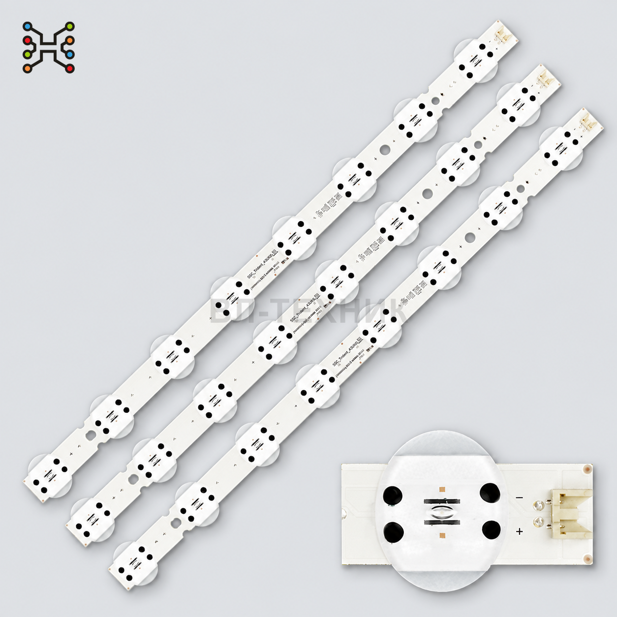 LED подсветка LG 43UK6500 / 43UK6750 / 43UK6520 / 43UK6510 / 43UK6710PLB / 43UK6950PLB / 43UK6500PLA фото 1