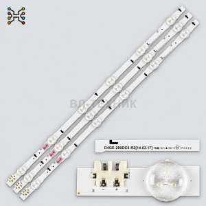 LED подсветка Samsung UE28H4000AK / UE28J4100AK / LT28E310EX / UN28H4000AF / UN28H4500AFXZA / HG28ND фото 2
