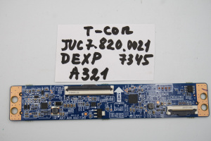 T-CON плата JUC7.820.00217345 Dexp A321 фото 2