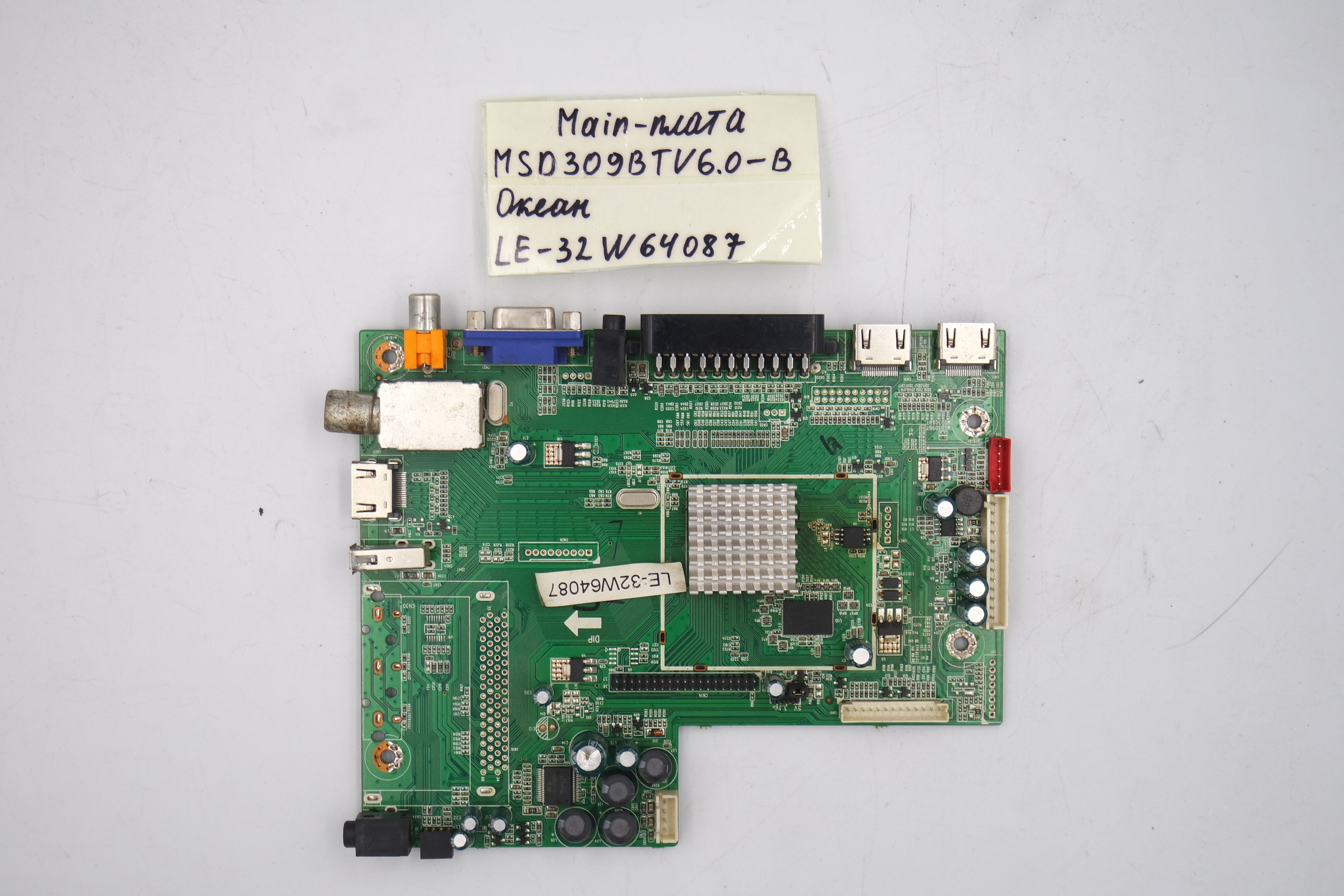 MAIN плата MSD309BTV6.0-B Океан LE-32W64087 фото 1