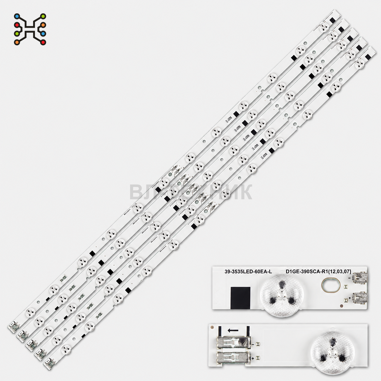 LED подсветка Samsung UE39EH5003 UE39EH5003W UE39EH5003R UN39EH5003 UN39EH5003FXZA UN39EH5003GXZD UA фото 1