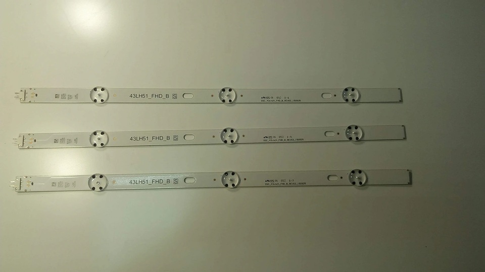 LED подсветка SSC_43inch_FHD_B_REV02_150925. Б.У фото 1