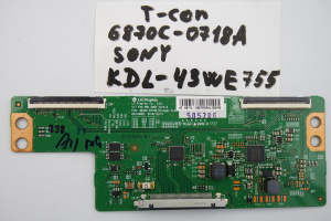 T-CON плата 6870C-0718A Sony KDL-43WE755 фото 2