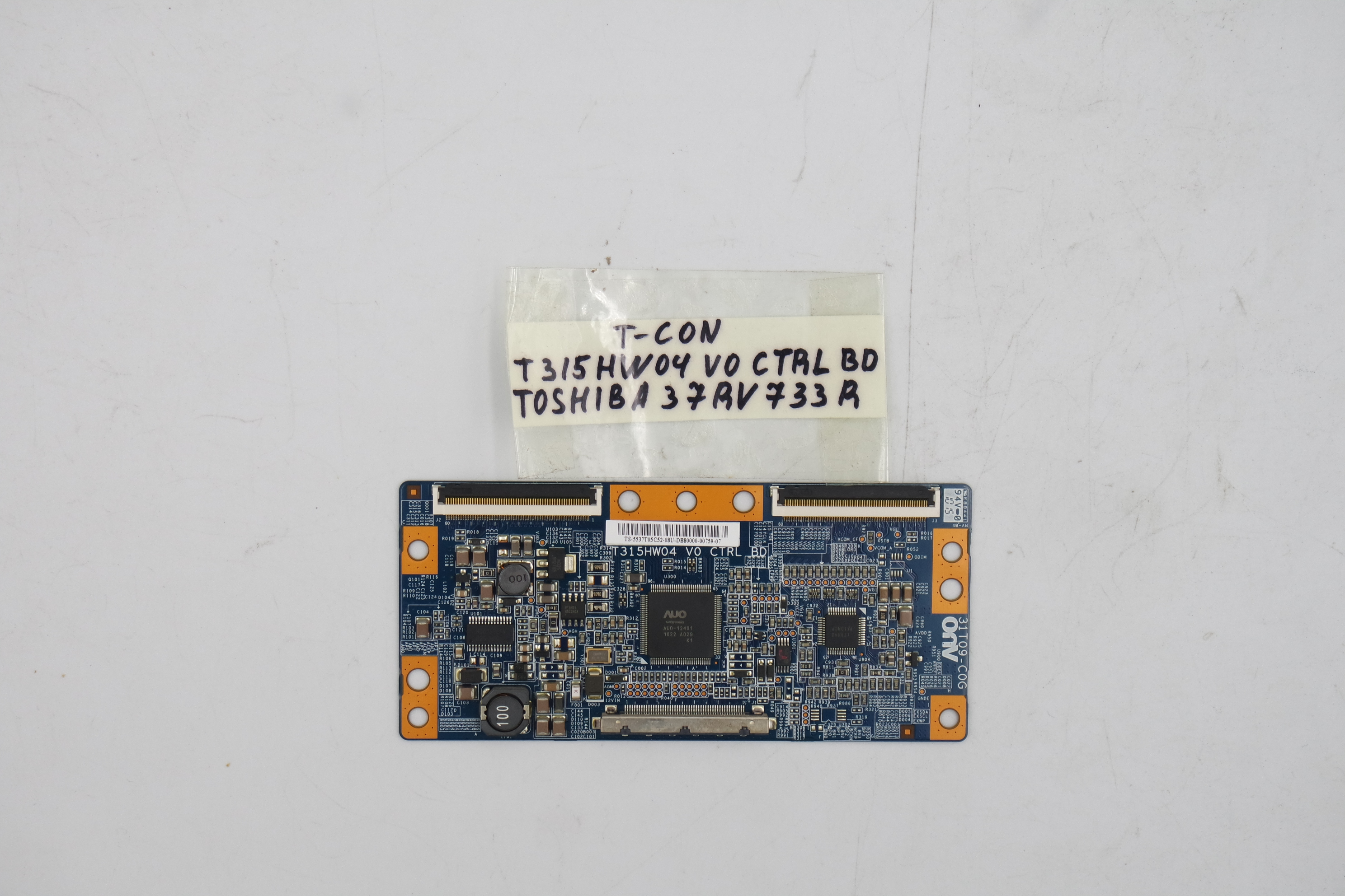 T-CON плата T315HW04 V0 CTRL BD Toshiba 37RV733R фото 1