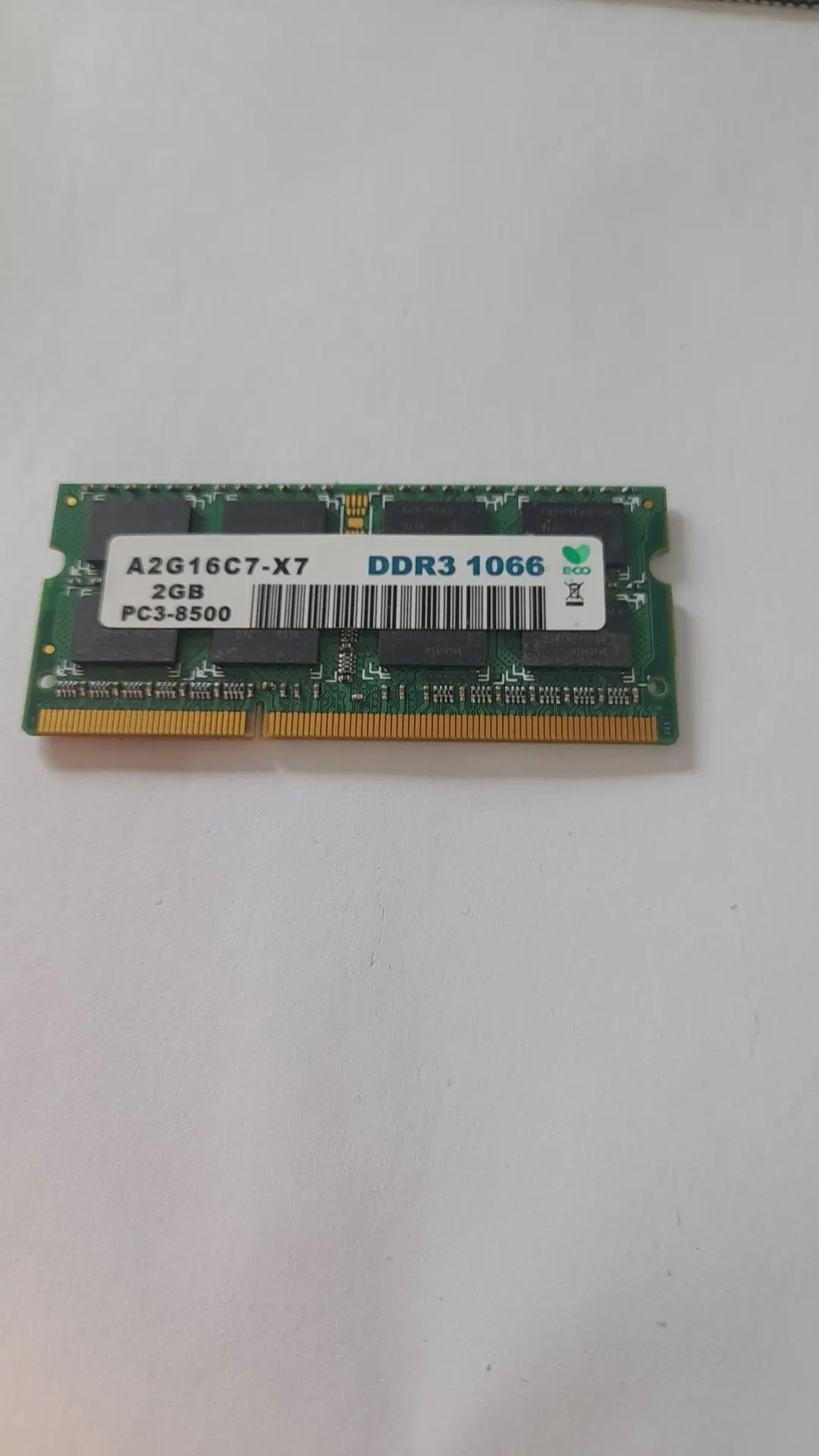 Оперативная память SODIMM 1066Mhz 2gb фото 1