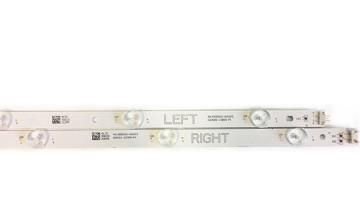 LED подсветка NC490DGG-AAGX1 GAN01-1380A-P1. Б.У фото 1