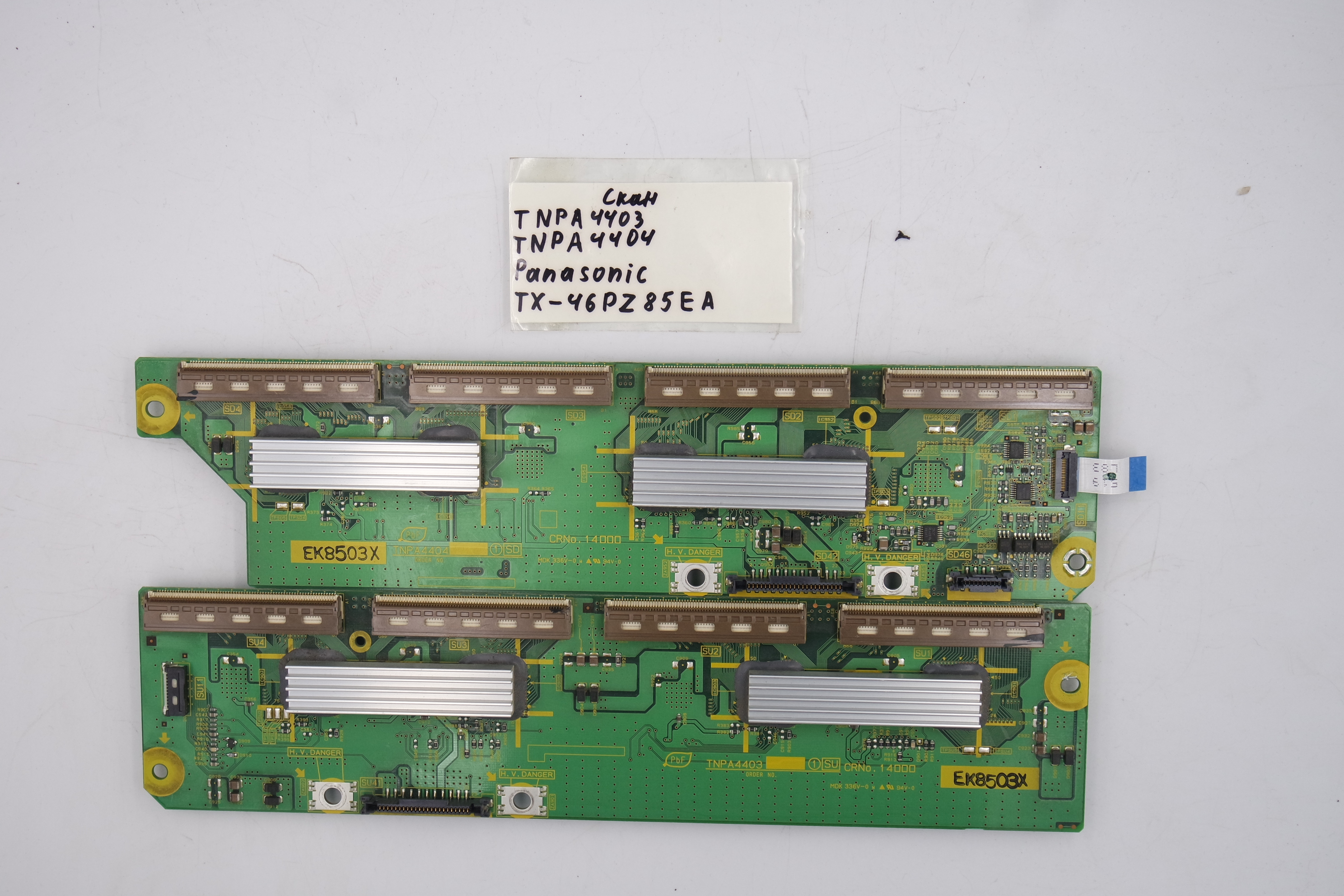 Скан плата   TNPA4403/4404 Panasonic TX46PZ85EA фото 1