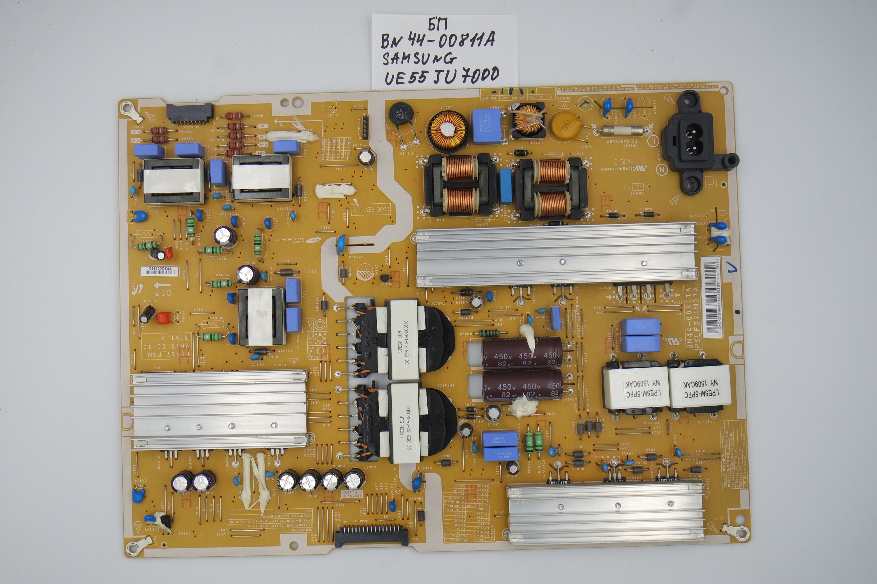 Блок питания BN44-00811A Samsung UE55JU7000U фото 1