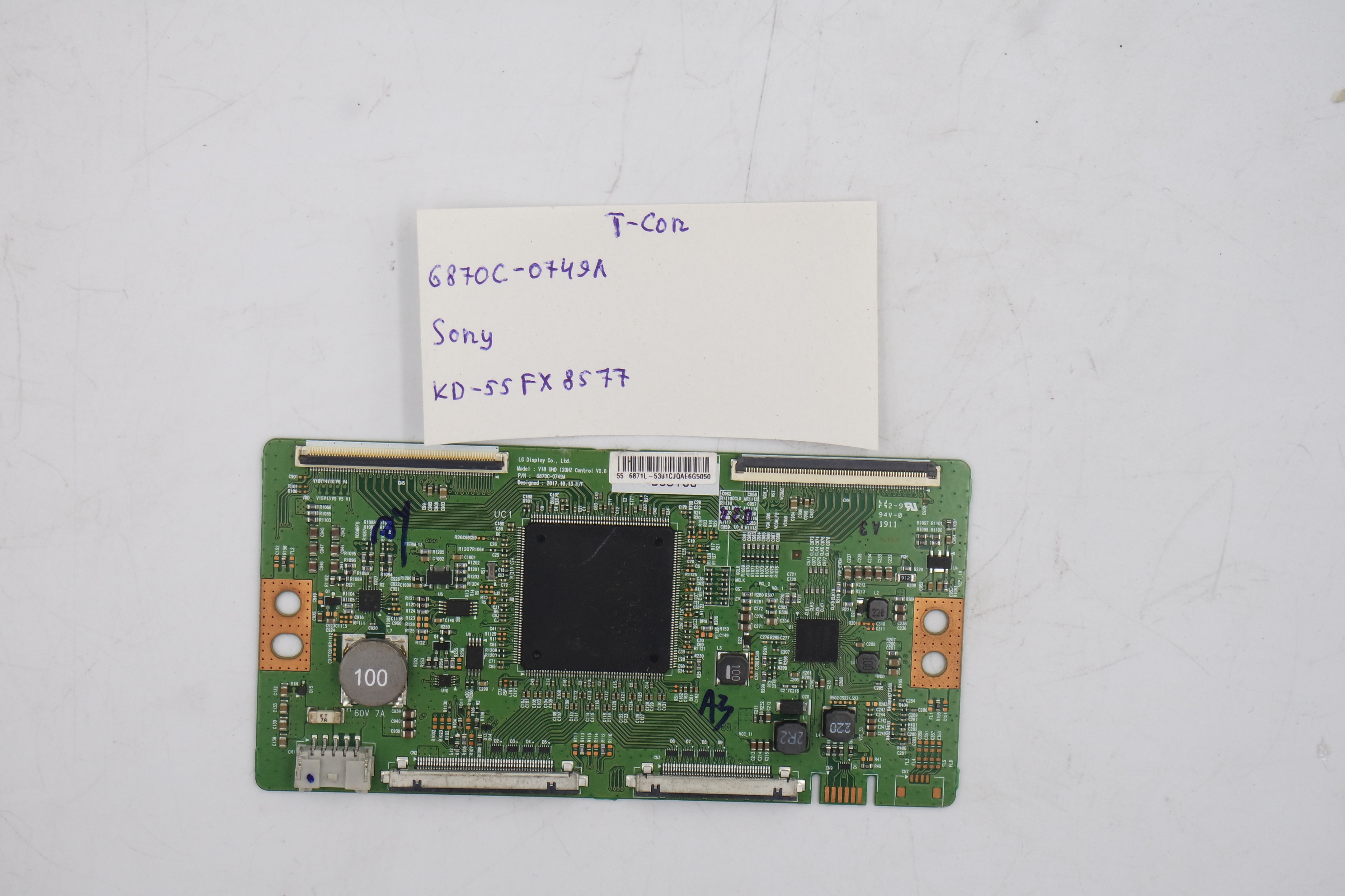 T-CON 6870C-0749A Sony KD-55FX8577 фото 1