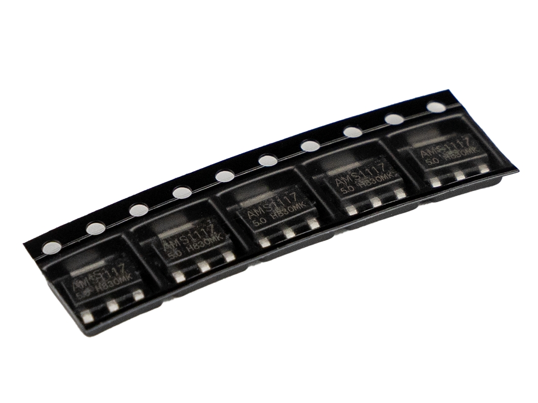 Микросхема AMS1117 5V (SOT-223) LDO фото 1
