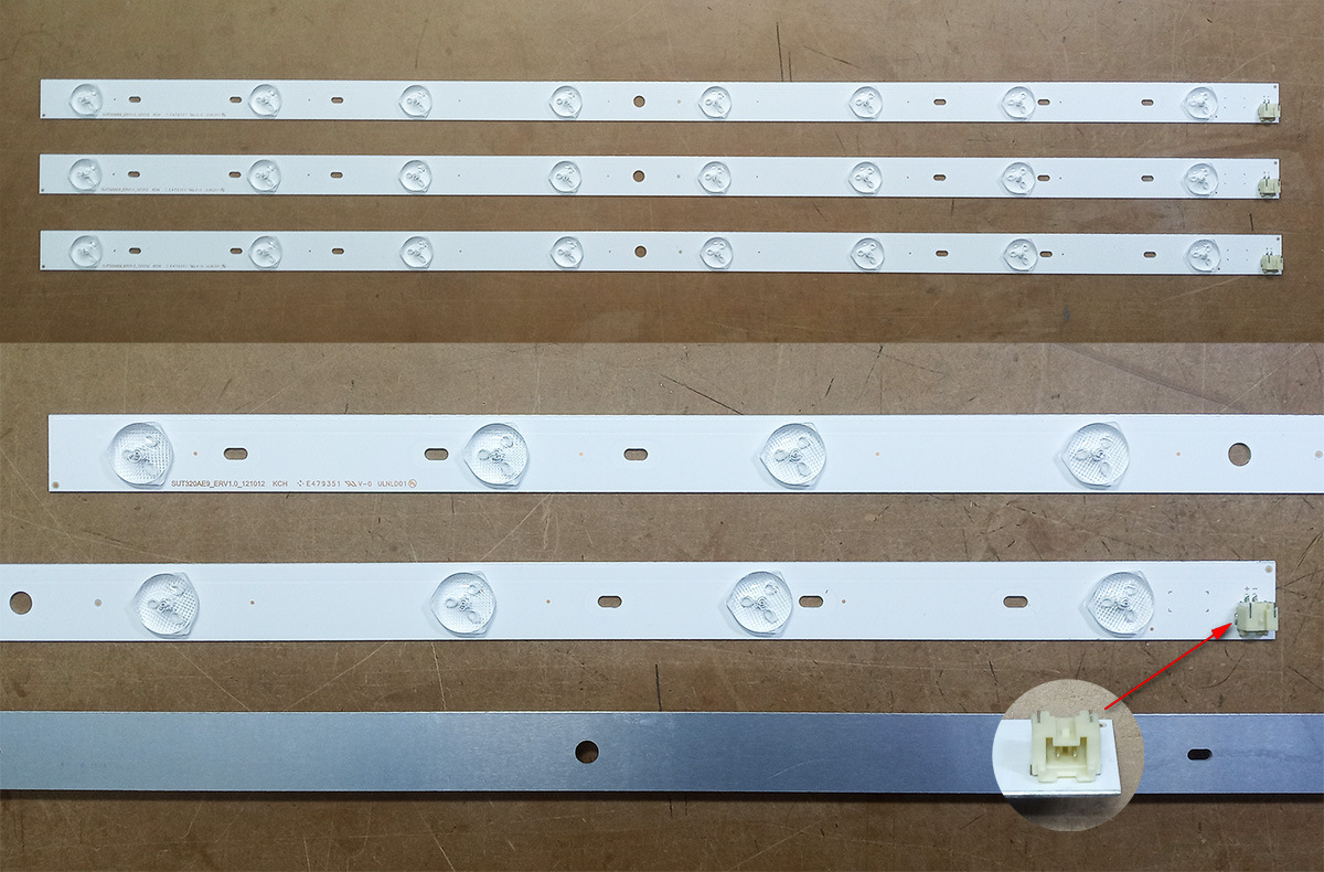 LED подсветка SVT320AE9_REV1.0_121012 Б.У фото 1