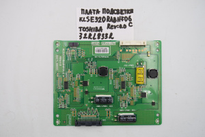 Плата подсветки KLSE320RABHF06C REV:0.0 Toshiba 32RL833R фото 2