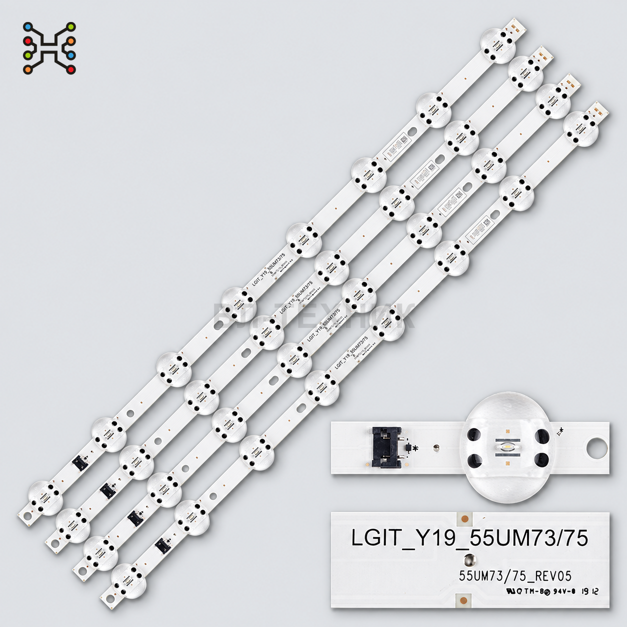 LED подсветка LG 55UM7450PLA / 55UM7400PLB / 55UM7300PUA / 55UM7300AUE / 55UM7660PLA / 55UN73006LA / фото 1