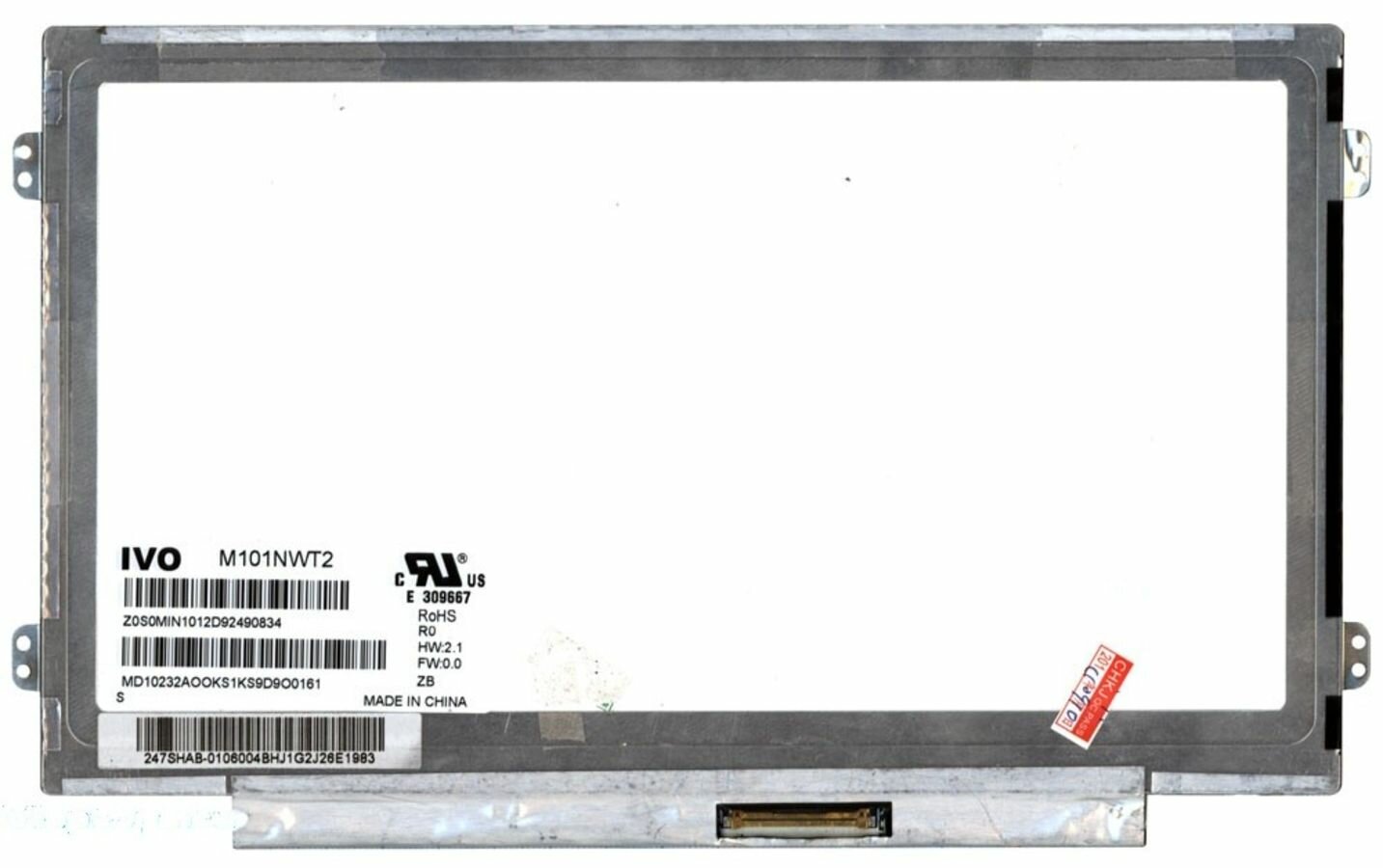 матрица SLIM 10.1" M101NWT2 1024x600 Wsvga (40 Pin) фото 1