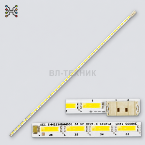 LED подсветка Samsung LS24D360HL / S24D390HL / S24D590 / S24E390 / LT24D391 / LC24F390 — SMME236BMM0 фото 2