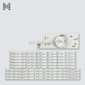LED подсветка Haier 48D3500A / 48D3500C / LE48B510X / LE48B510F / LE48D8810 / LE48MF7000 / D48MF7000 фото 2