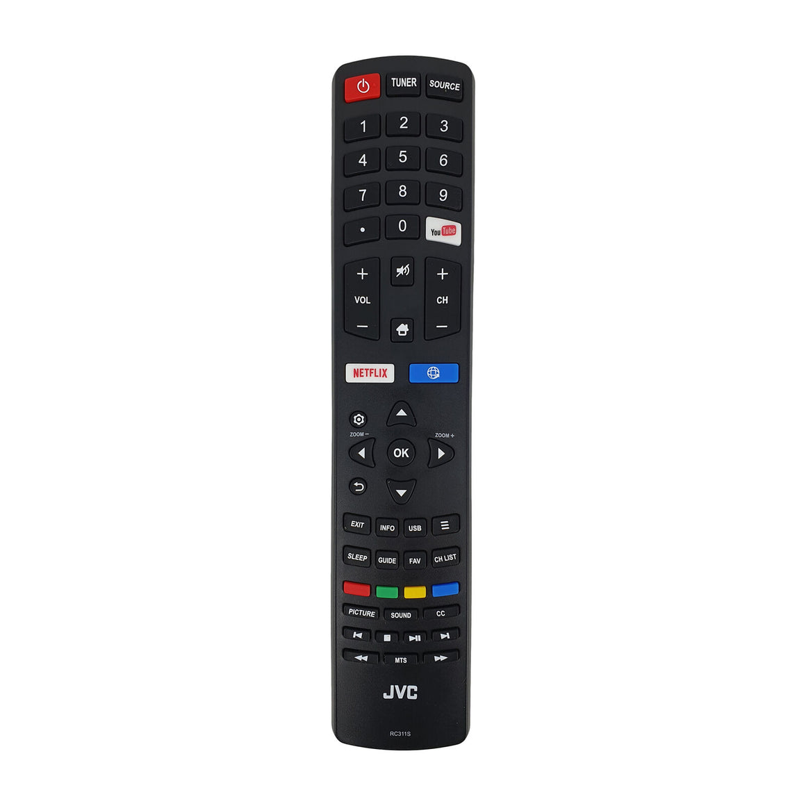 Универсальный пульт для телевизора JVC RM-1011R фото 1