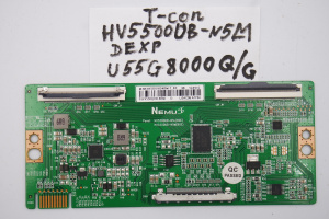 T-CON плата HV5500UB-N5M Dexp U55G8000Q/G фото 2