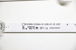 LED подсветка GC43D08-ZC26AG-10. Б.У фото 2