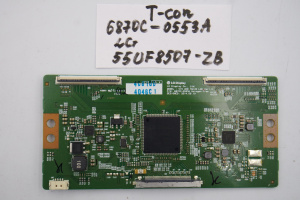 T-CON плата 6870C-0553A LG 55UF8507-ZB фото 2