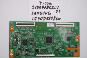 T-CON плата S100FAPC2LV0.3 Samsung LE40D550K1W фото 2