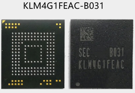 Микросхема памяти EMMC KLM4G1FEAC-B031 Samsung