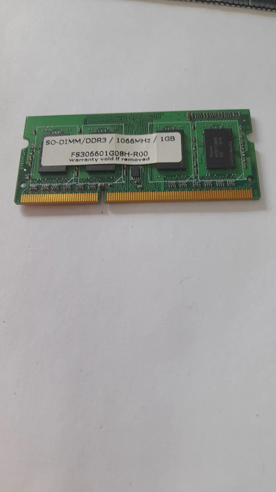 Оперативная память SODIMM 1066Mhz 1gb фото 1