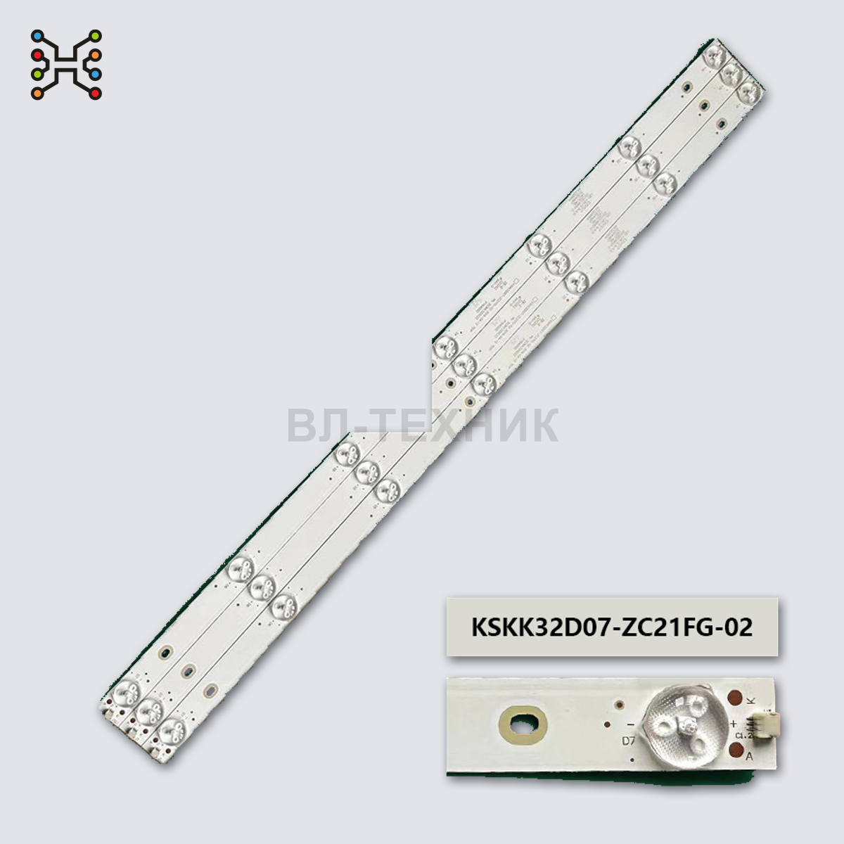 LED подсветка Samsung UN32J5500AFXZC / UN32J5500AFXZA / UE32J5500AFXZC / UN32H5500 / UN32H5550 / UE3 фото 1