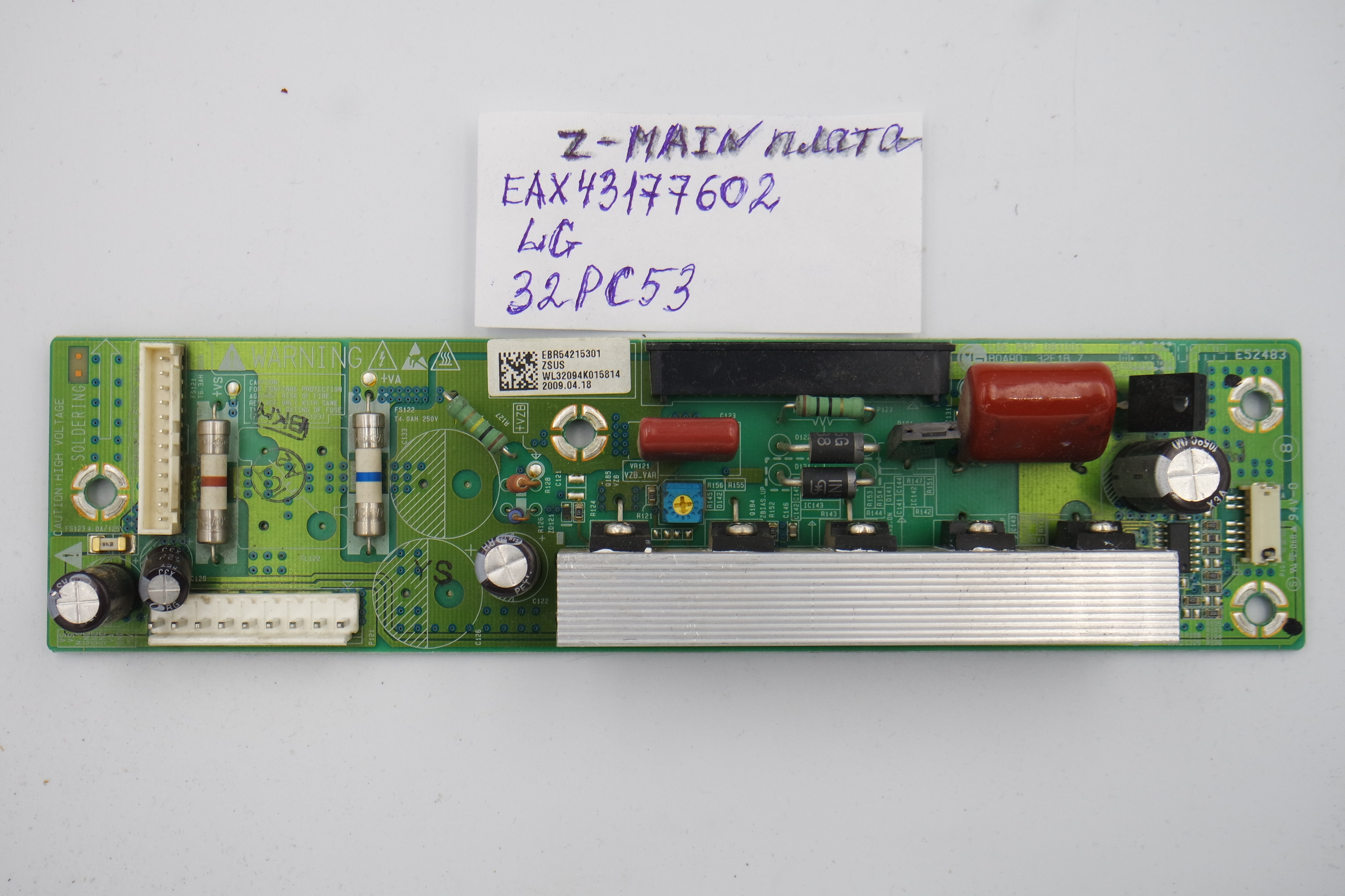 Z-main плата EAX43177602 LG 32PC53 фото 1