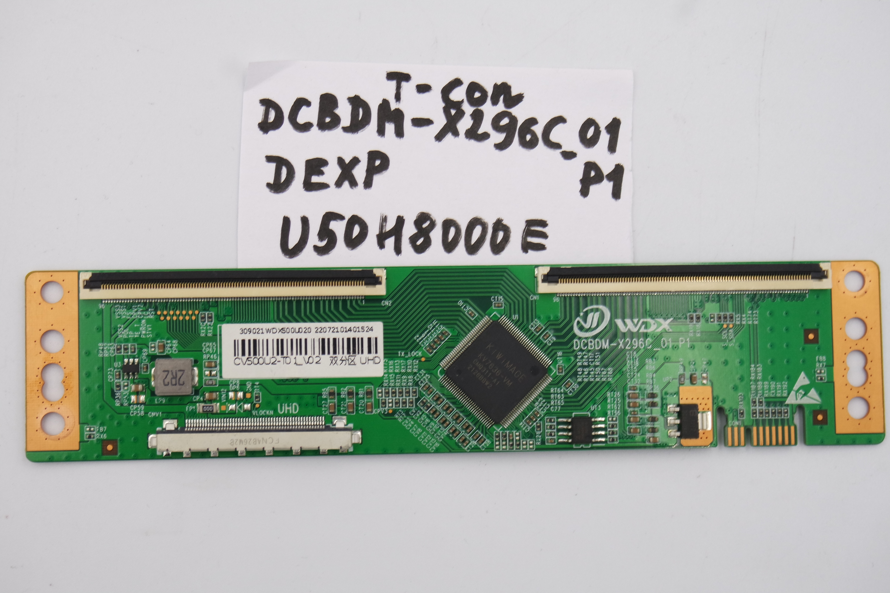 T-CON DCBDM-X296C_01 P1 DEXP U50H8000E фото 1
