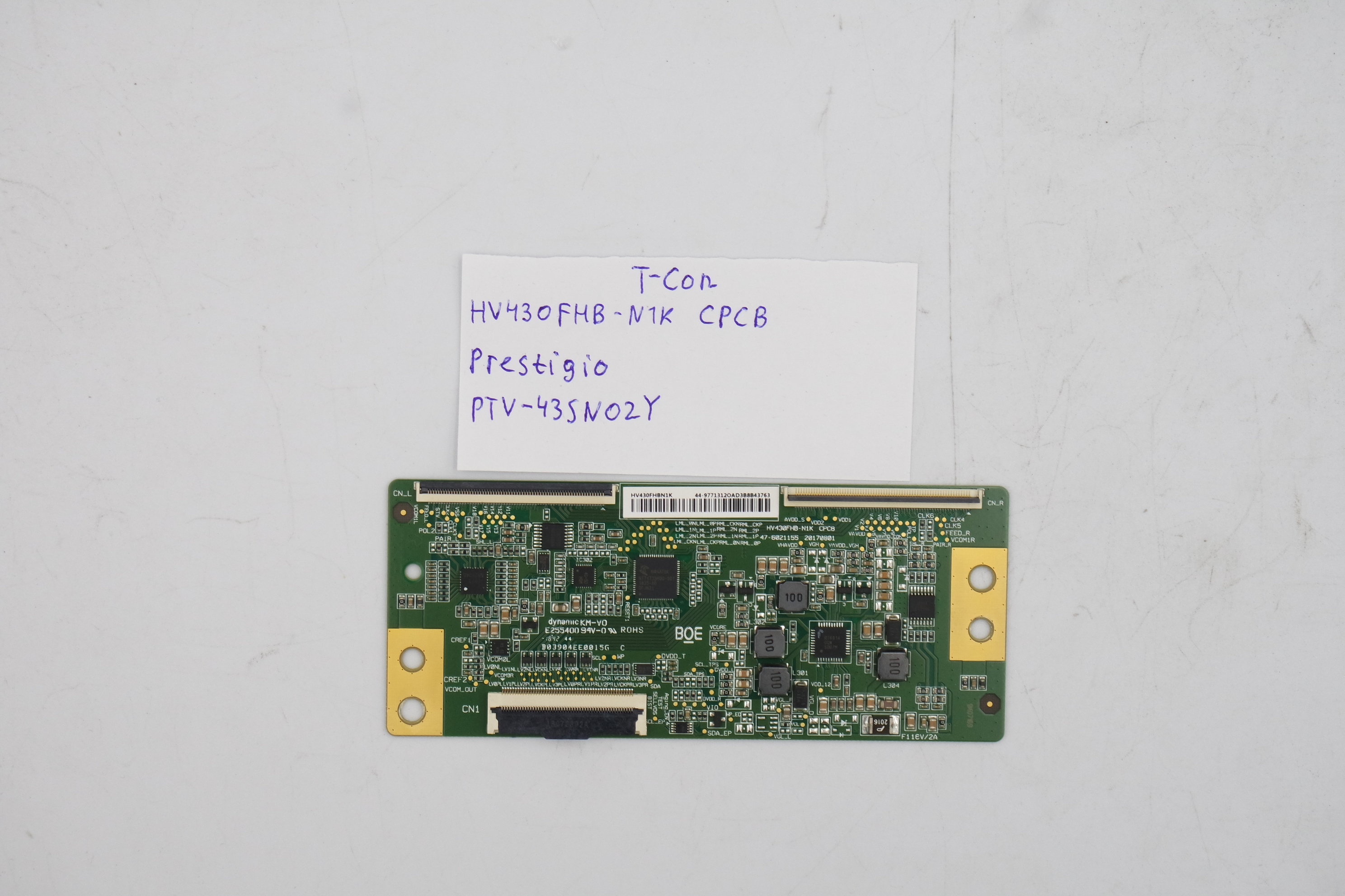 T-CON плата HV430FHB-N1K CPCB PRESTIGIO PTV-43SN02Y фото 1